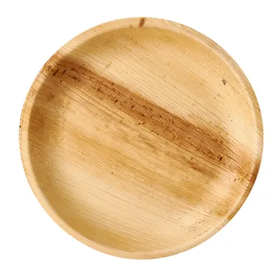 Produktbild von Papstar PAP85503, Teller, Rund, Palmengewächse, Holz, Einfarbig, 23 cm