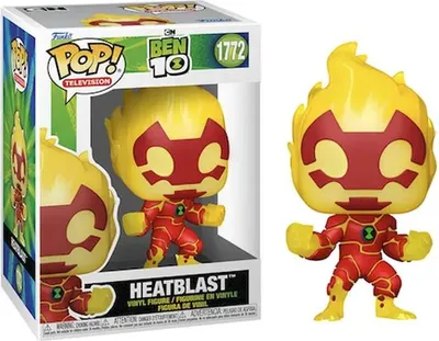 Produktbild von FUNKO POP! Vinyl Figur Television Ben 10 Heatblast 1772