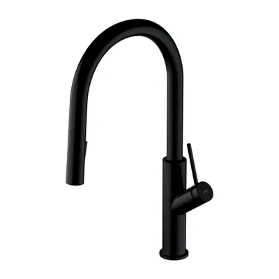 Immagine prodotto di Omnires BEND BE6455BL Rubinetto per lavello, nero opaco