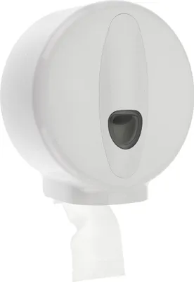 Produktbild von PlastiQLine 2020 - Großrollenspender MINI - weiß -Toilettenpapierspender