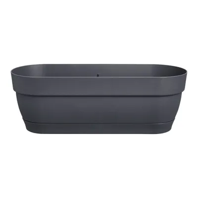 Image de Jardinière Vibia Campana 50cm Anthracite Design Moderne, Léger Et Résistant Aux Uv - Elho