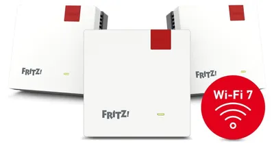 Obrázok produktu pre Mesh Set 20003133, Biela, Vnútorný, Dvojpásmový (2,4 ghz/5 ghz), Wi-Fi 7 (802.11be), 3600 Mbit/s, 802.11a, 802.11g, Wi-Fi 4 (802.11n), Wi-Fi 5 (802.11ac), Wi-Fi 6 (802.11ax), Wi-Fi 7 (802.11be)