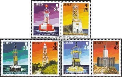 Produktbild von Briefmarken GB - Jersey 2003 Mi 1074-1079 Paare (kompl.Ausg.) postfrisch Leuchttürme