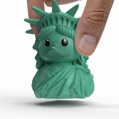 Produktbild von TUBBZ Mini: Amerika - Freiheitsstatue als Cosplay-Gummiente Vinyl-Figur