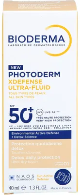 Produktbild von BIODERMA Photoderm XDefense Ultra-fluid LSF 50+ hell getönt, 40 ml Lösung