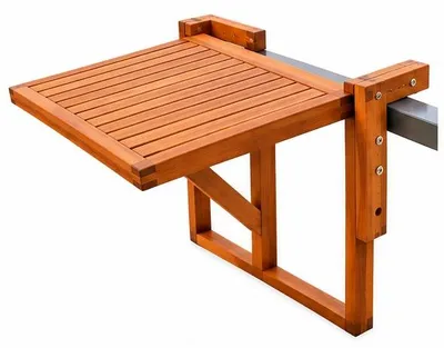 Produktbild von Sedex Balkontisch Picknick klappbar aus Eukalyptusholz 64 x 65 cm