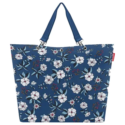 Produktbild von reisenthel shopper XL, Einkaufstasche, Tragetasche, Garden Blue, 35 L, ZU4104