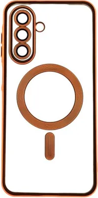 Imagen del producto de Funda con función magnética y protección para la cámara, compatible con el Samsung Galaxy A17 5G, color naranja