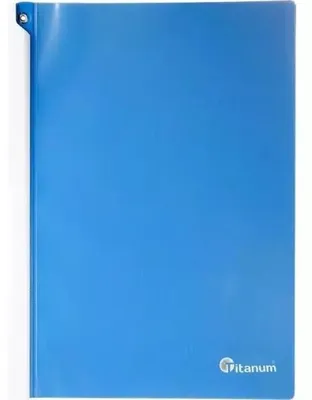 Productafbeelding van A4-blok met ringband, blauw - Titanum