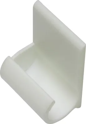 Obrázok produktu pre Samolepiace držiaky na závesné tyče, 1 pár, priemer 11 + 12 mm, plast, biela farba