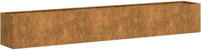 Produktbild von vidaXL Pflanzkübel Rostig 280x40x40 cm Wetterfester Stahl