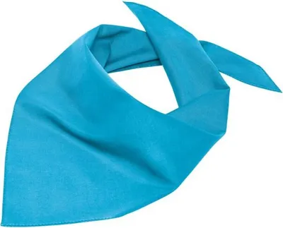 Produktbild von Triangular Scarf Multifunktionelles Dreieck-Tuch turquoise, Gr. one size