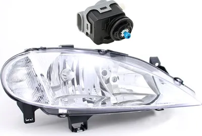 Produktbild von Scheinwerfer passend für Renault Megane I 03/99-08/03 H7 H1 Rechts m. Stellmotor 7701047180 260103707R 7700840141 Johns