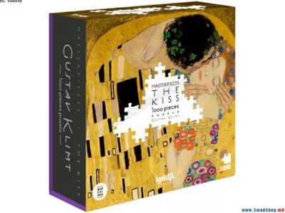 Produktbild von 1000-Teile-Puzzle „Der Kuss“ von Klimt, Londji