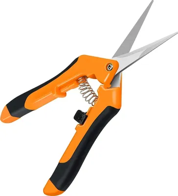 Produktbild von Professionelle Gerade Spitze Kleine Gartenschere, 1pcs Trimmschere Gartenschere,zum Pflücken Von Früchten, Baum, Blume, Zweige, Orange