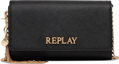 Image de REPLAY sac à épaule pochette Shoulder Bag Sun Black noir