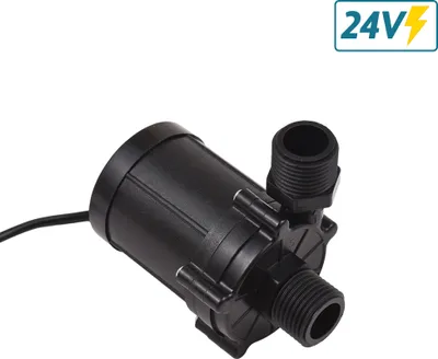 Produktbild von Tauchwasserpumpe DC 24 V, 90 Grad, geraeuscharm, Mini-Tauchpumpe, 12 m Hub, buerstenloser Motor, 700 l/h Boost-Wasserpumpe fuer Tisch-Geschirrspueler/Brunnen-Aquarium/Warmwasserbereiter