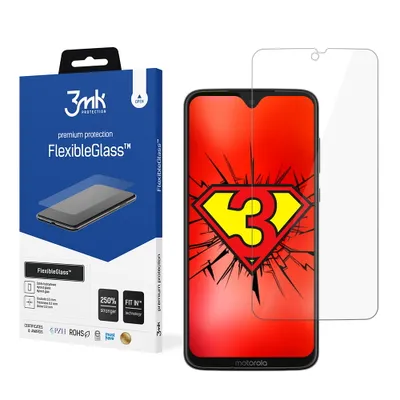 Produktbild von 3mk Display Hybridglas FlexibleGlass für Motorola Moto G7 0,3mm 7H