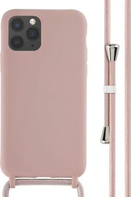 Produktbild von imoshion SilikonHülle mit Band iPhone 11 Pro - Sand Pink