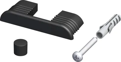 Produktbild von coaxis®-Wand-Befestigungs-Set, PVC (Kunststoff)