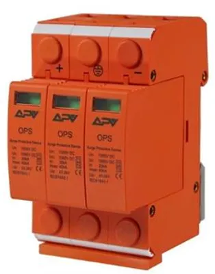 Obrázek produktu pro Adelid APV-OPS-3P-T1+T2 Přepěťová ochrana, B+C (T1+T2) DC pro FVE