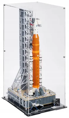 Obrázok produktu pre Čierna vitrína pre stavebnicu LEGO® 10341 ICONS – NASA Artemis SLS
