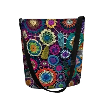 Obrázek produktu pro ARCO DESIGN plstěná kabelka Funky Mona 32 x 32-25 cm