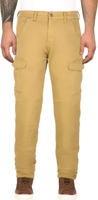 Image de Jean de moto Modeka Brandon Cargo, couleur sable, taille 32