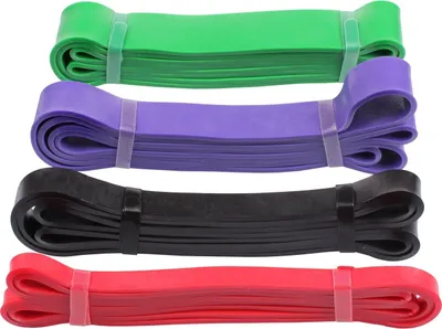 Produktbild von Kraftband 4 TPE Fitness-Gummi-Set 1 Satz