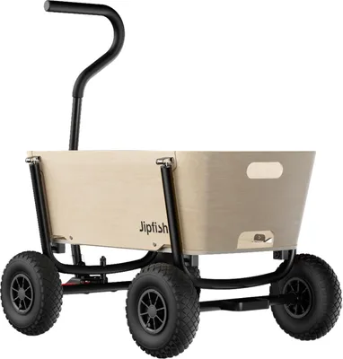 Produktbild von Jipfish Faltbare Bollerwagen- Natural Wood 001 | Jipfish