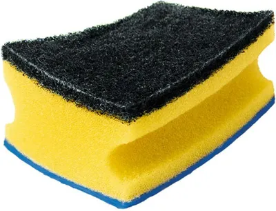 Produktbild von Vileda 139787, Schwarz, Blau, Gelb, Rechteckig, Faser, Handwäsche, Einfarbig, Deutschland