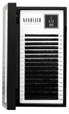 Produktbild von VOLUME LASHES falsche Wimpern 0.12 C #6-13 mm 1 u
