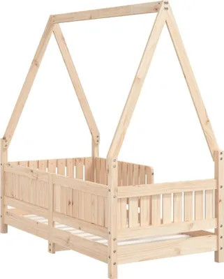 Obrázok produktu pre vidaXL Detská postieľka 70x140 cm z masívneho borovicového dreva