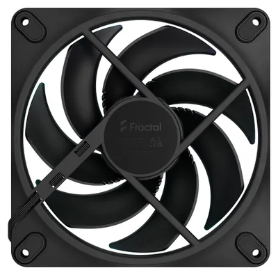 Obrázok produktu pre Fractal Design Momentum 14 RGB, Ventilátor, 14 cm, 350 ot/min, 1800 ot/min, 126,6 m³/h, Čierna