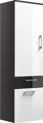 Produktbild von Hochschrank - Rima - anthrazit-weiss