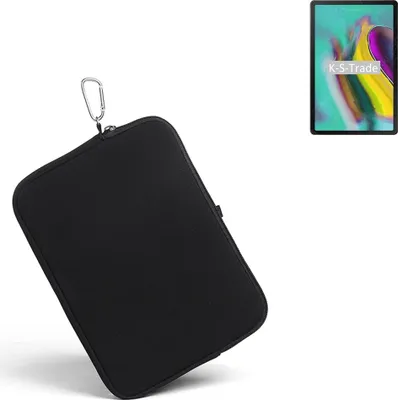 Produktbild von K-S-Trade Neopren Hülle kompatibel mit Samsung Galaxy Tab S5e LTE  Schutz Hülle Neoprenhülle Tablet-Hülle Tabletcase Tablet Schutz Gürtel Tasche