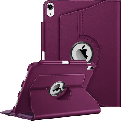 Produktbild von Fintie Hülle für iPad 11 Generation 11 Zoll 2025 (A16), iPad 10 Generation 10.9 Zoll 2022 mit Pencil Halter - Schutzhülle Cover mit 360 Grad drehbarem Ständer und Auto Schlaf/Wach, Lila