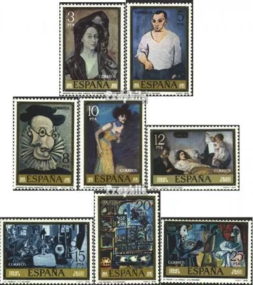 Produktbild von Briefmarken Spanien 1978 Mi 2373-2380 (kompl.Ausg.) postfrisch Picasso