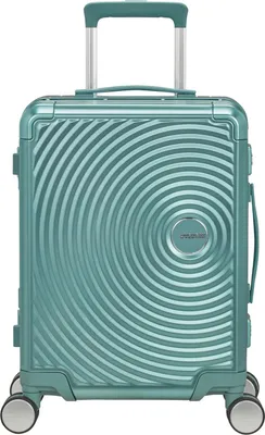 Produktbild von American Tourister SOUNDBOX ALU SPINNER 55/20 TSA DUSTY TURQUOISE