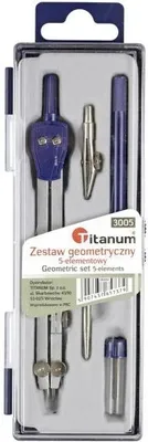 Obrázek produktu pro 5prvková titanová sada geometrie 3005