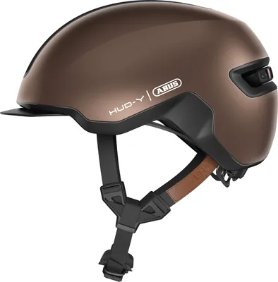 Zdjęcie produktu dla Kask rowerowy Abus HUD-Y, dla dorosłych i młodzieży, M, metaliczny miedziany AS