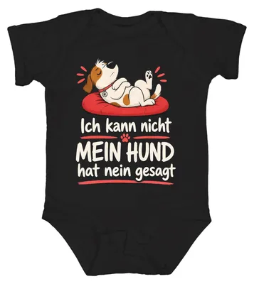 Obrázok produktu pre "Nie, nechcem." (Nápis na detskom body). Zábavné, sarkastické. Čierna farba, veľkosť 6/12 mesiacov