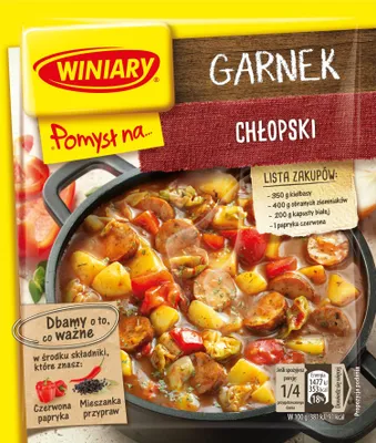 Zdjęcie produktu dla WINIARY Pomysł na... Chłopski garnek 40g