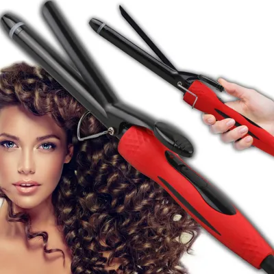 Produktbild von Lockenstab Keramik Lockenwickler Haar Rollen Styling Lockenstäbe Große Kleine Locken Keramikbeschichtung Schnelle Erwärmung Curling Iron Wand Retoo