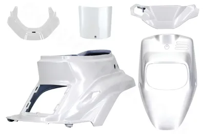 Zdjęcie produktu dla 5-częściowy zestaw owiewek TNT kompatybilny z MBK Booster Track 12 cali Spirit, Yamaha BWS Bump Rocket NG 50 ccm rok 1999 - 2001