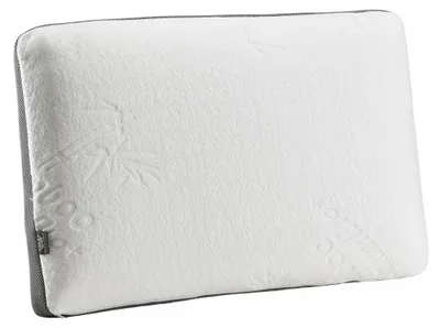 Produktbild von Herzberg HG-3D6040: Memory-Schaum-Kissen aus Bambus mit 3D-Luftstrom, 60 x 40 x 12 cm