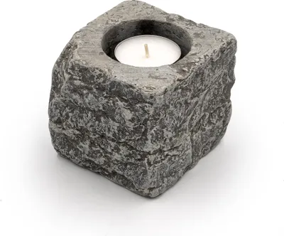 Produktbild von Rustikales Teelicht, Muschelkalk