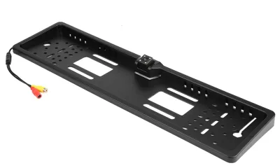 Obrázek produktu pro Rám poznávací značky evropských automobilů se zadní couvací kamerou LED