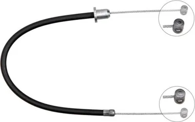 Produktbild von Seilzug Feststellbremse 335 mm Scheibenbremse A.B.S. für u.a. MERCEDES-BENZ 124