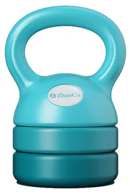 Imagen del producto de Mancuernas kettlebell con peso ajustable, ideales para mujeres, para uso en casa y en gimnasios